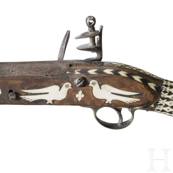 An Afghan flintlock blunderbuss, 19th century