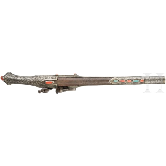 An luxury otoman empire flintlock pistol circa 1830