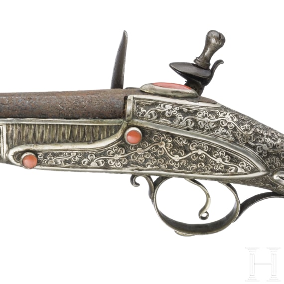 An luxury otoman empire flintlock pistol circa 1830