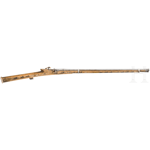 Luntenschlossgewehr, Indien, 19. Jhdt.