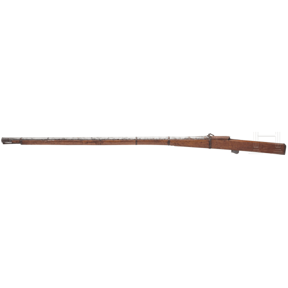 An Indian matchlock rampart gun, 19th century