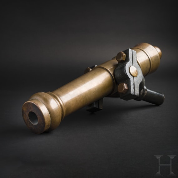 An English (?) swivel gun, 19th century