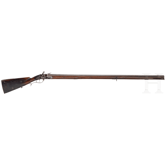 A German flintlock shotgun, ca. 1750