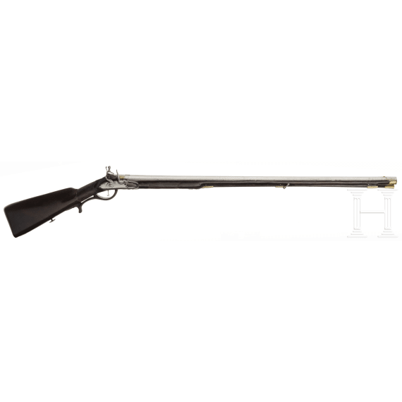 A French flintlock shotgun, circa 1760