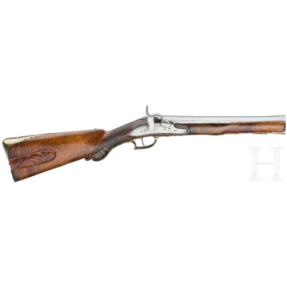 A French percussion carbine, ca. 1760