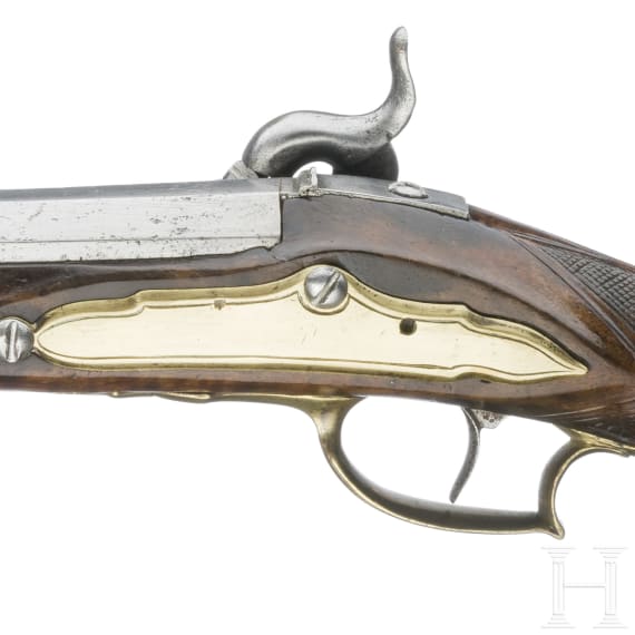 A French percussion carbine, ca. 1760