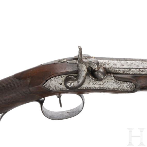 A percussion carbine by Ulrich in Oberndorf, ca. 1810