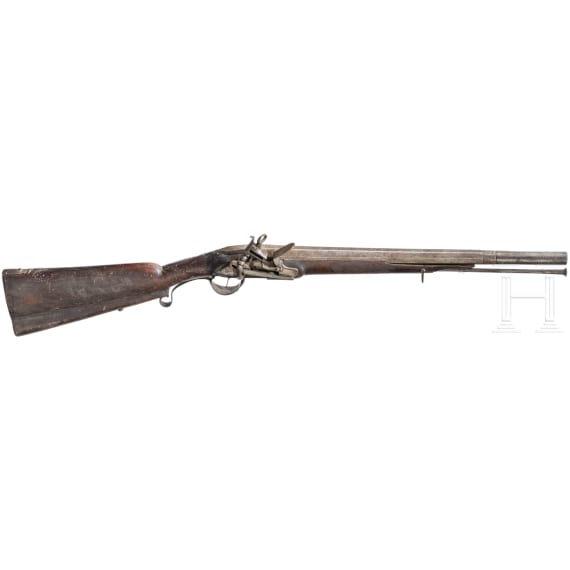 A Spanish miquelet gun, Eibar, dated 1813