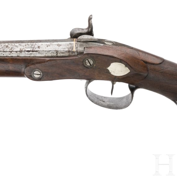 A percussion carbine by Ulrich in Oberndorf, ca. 1810
