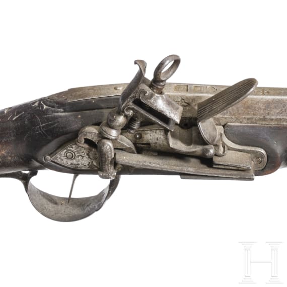 A Spanish miquelet gun, Eibar, dated 1813