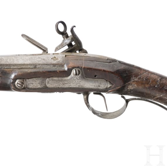 A Spanish miquelet gun, Eibar, dated 1813