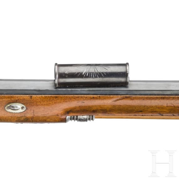 A percussion rifle by Bartusch in Vienna, circa 1850