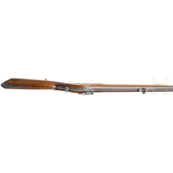 A percussion rifle M 1851, so called "Schweizer Stutzer"