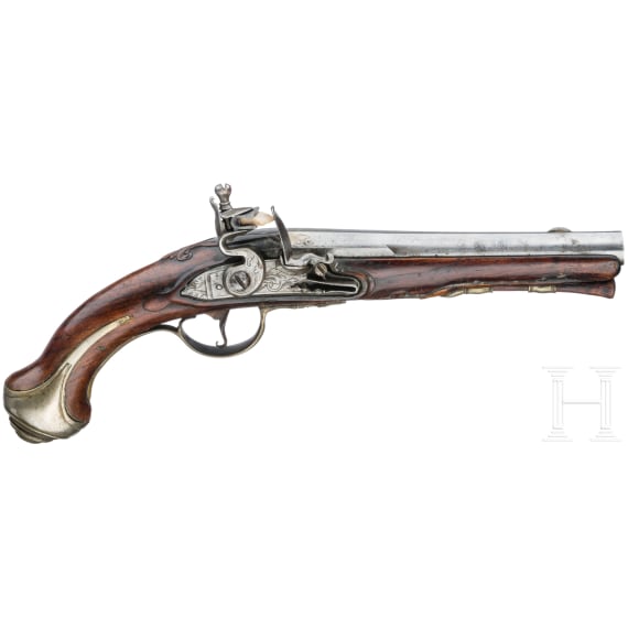A French flintlock pistol circa 1780
