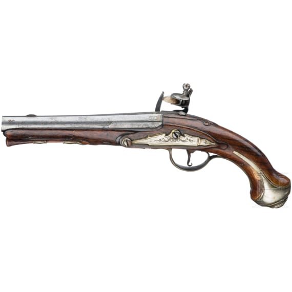 A French flintlock pistol circa 1780