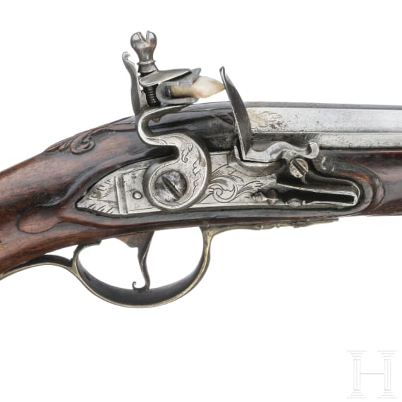 A French flintlock pistol circa 1780