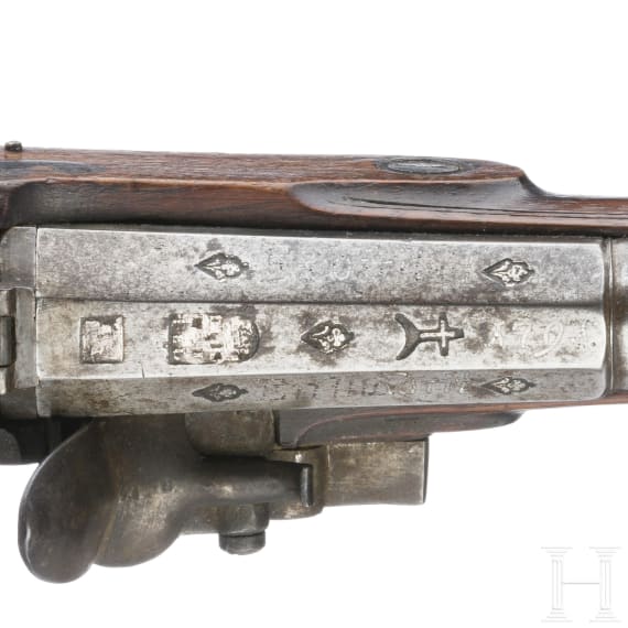 A Spanish flintlock pistol, late 18th century
