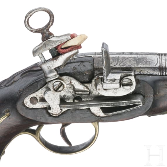 A Spain Miquelet muff flintlock pistol circa 1800