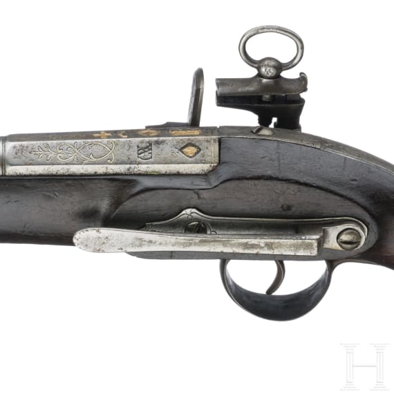 A Spain miquelet flintlock pistol circa 1810