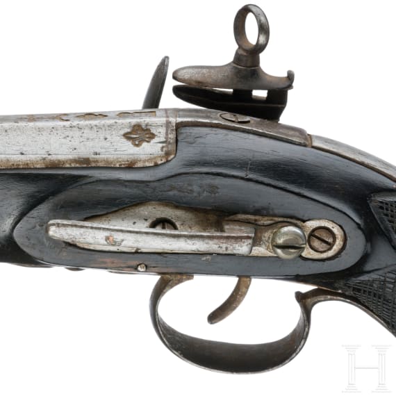 A Miquelet flintlock pistol by Urquiola in Madrid, ca. 1810