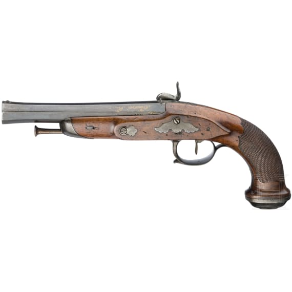 A French officer's pistol, circa 1820