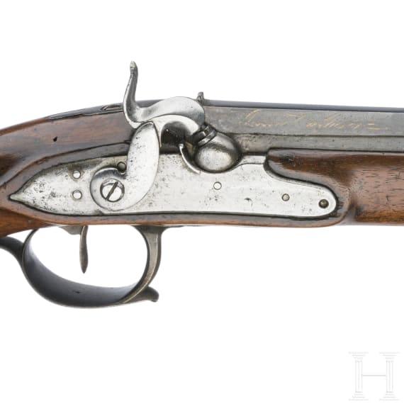 A French officer's pistol, circa 1820