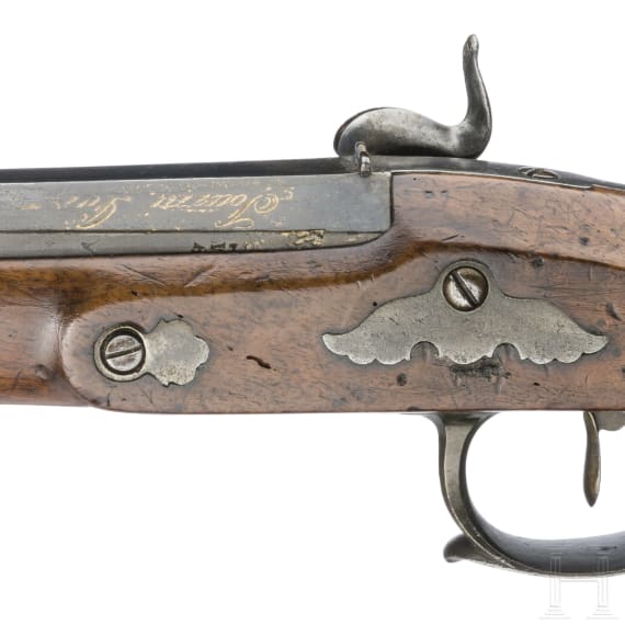 A French officer's pistol, circa 1820