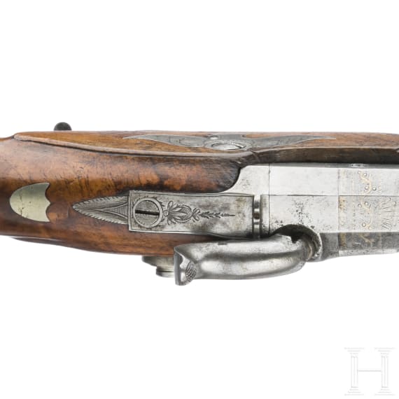 An officer's pistol by Lepage in Paris, circa 1830