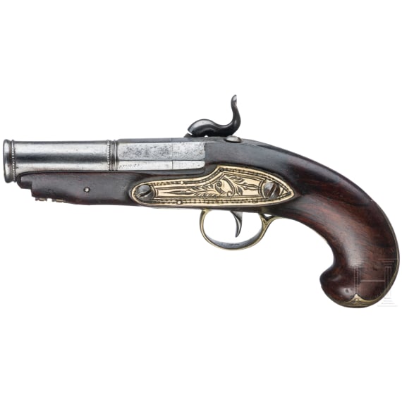 A Spain percussion pistol circa 1830