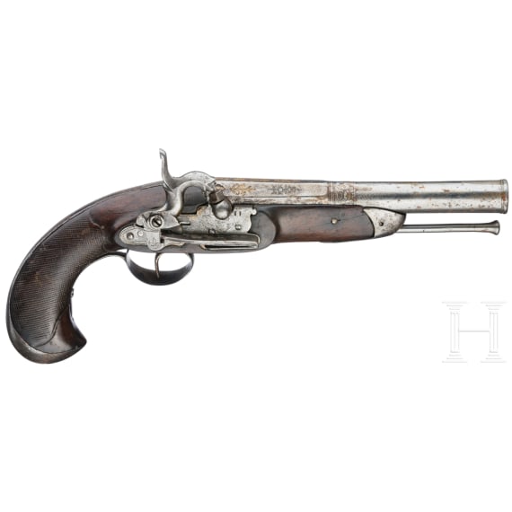A Spain miquelet flintlock pistol circa 1830