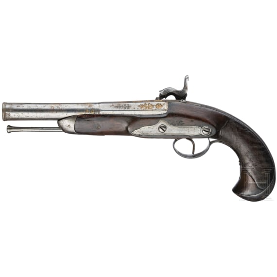 A Spain miquelet flintlock pistol circa 1830