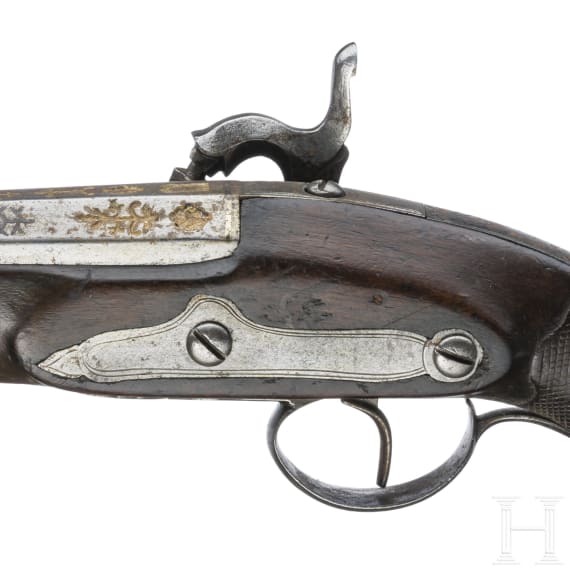 A Spain miquelet flintlock pistol circa 1830