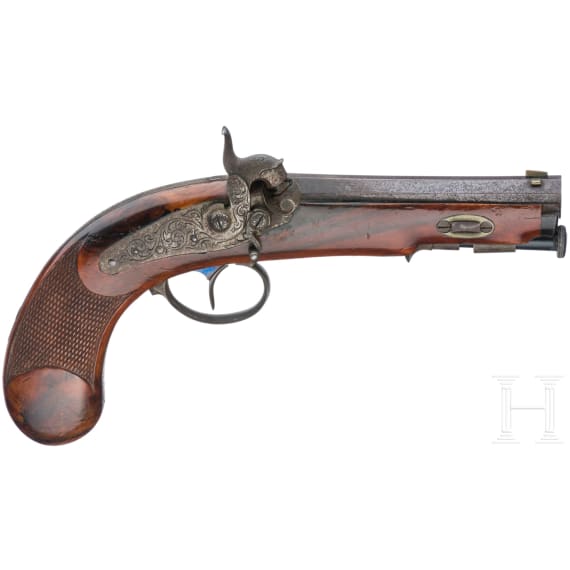 A German traveler's pistol, circa 1840