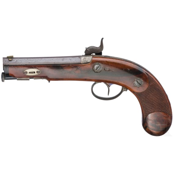 A German traveler's pistol, circa 1840