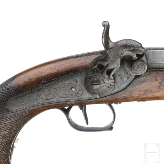 A Spain percussion pistol made 1848