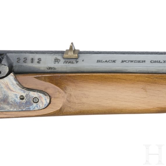 Two percussion pistols, Italian relicas