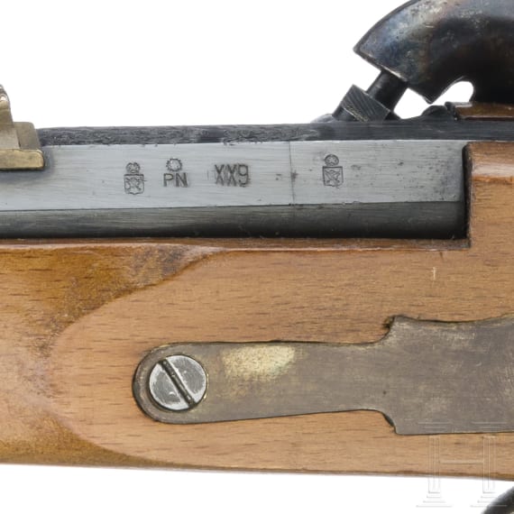 Two percussion pistols, Italian relicas