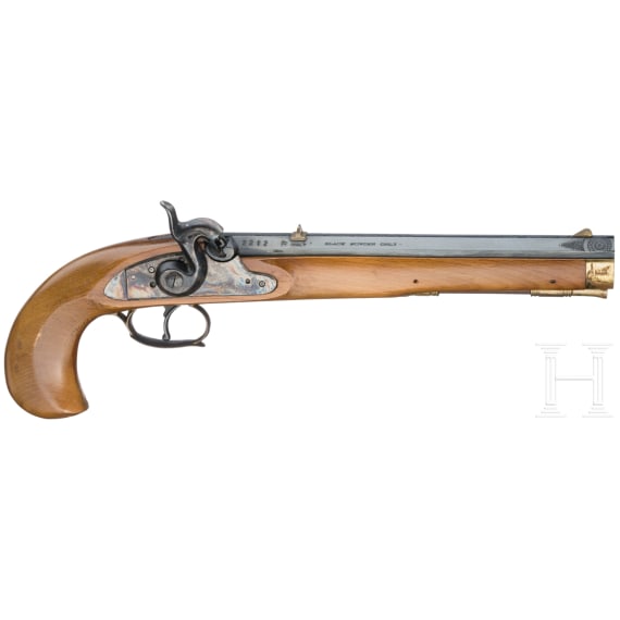 Two percussion pistols, Italian relicas