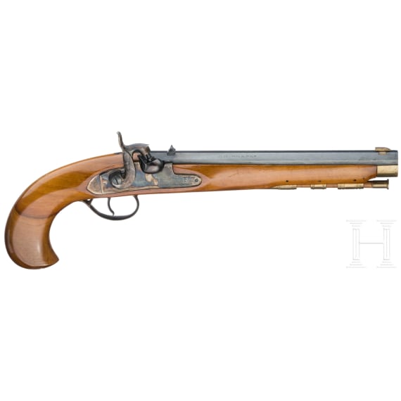 Two percussion pistols, Italian relicas