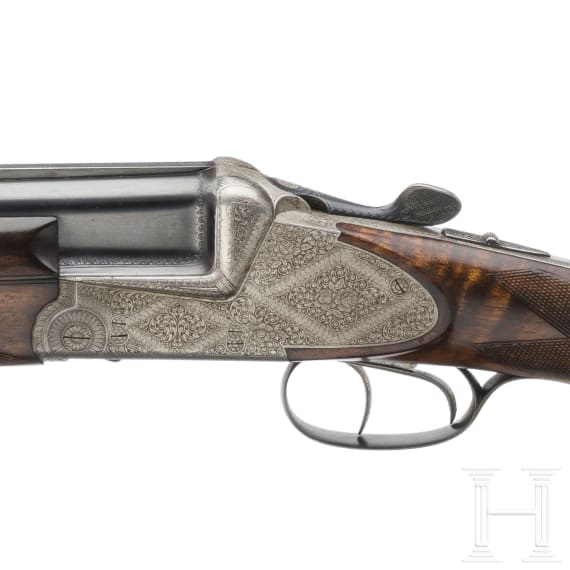 Over-and-under shotgun by Franz Sodia, Ferlach, Austria