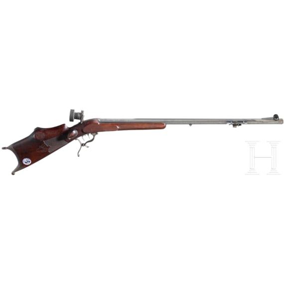 A single-loading saloon rifle, "Stiegele" system, ca. 1910