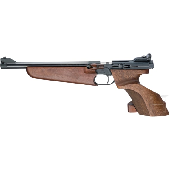A Rh&ouml;ner Sportwaffen single-loader pistol