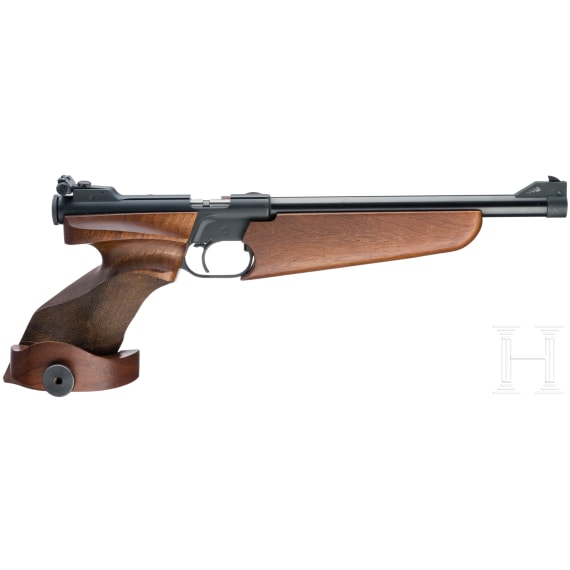 A Rh&ouml;ner Sportwaffen single-loader pistol