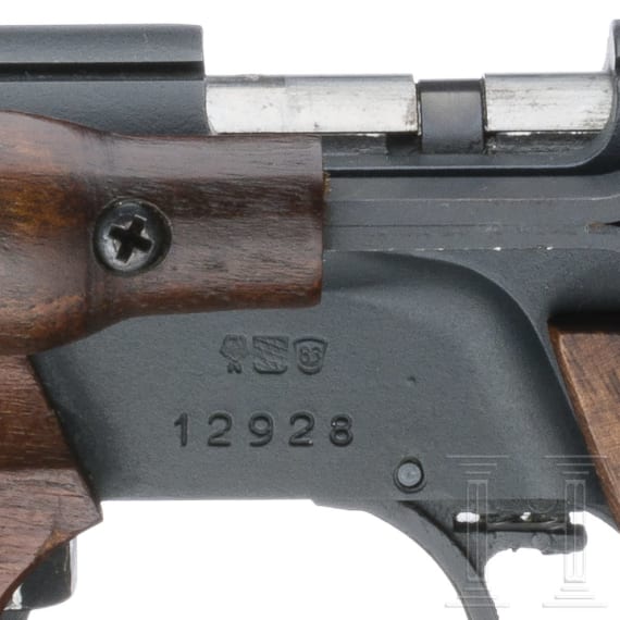 A Rh&ouml;ner Sportwaffen single-loader pistol
