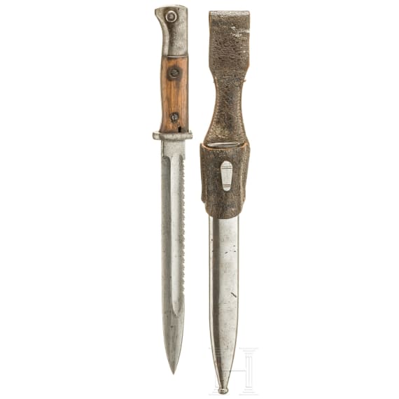 A bayonet 84/98 n. A. with saw back