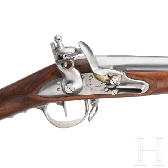 A French infantry musket M 1777, collector's replica