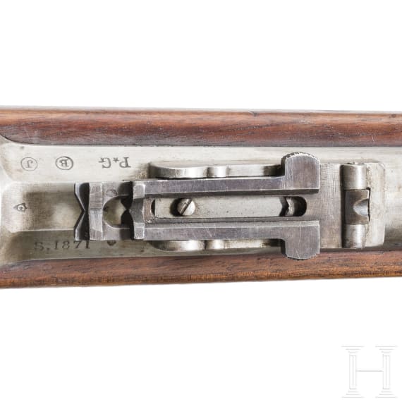 A French Chassepot M 1866 needlefire rifle