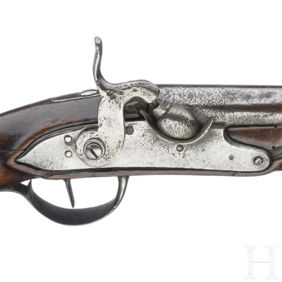 A French cavalry pistol M 1763/66, third pattern