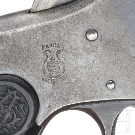 Brit. assistance arming Garate Anitua Tipo Smith 1916 ("Pistol O.P. with 5" Barrel No. 2 Mark I")