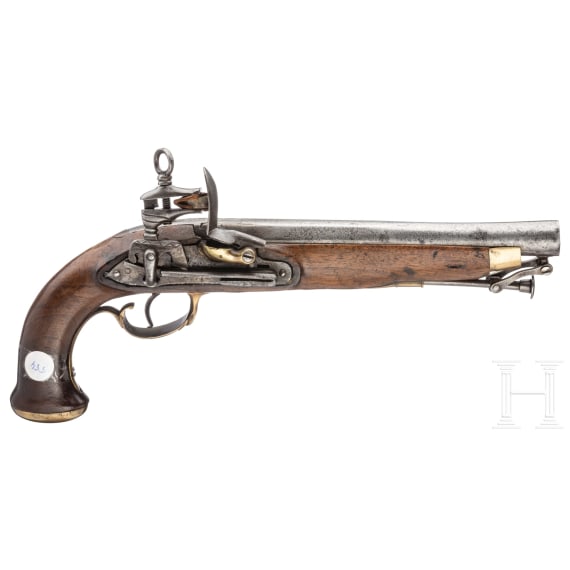 A flintlock pistol for cadets, first Model 1814, "PISTOLA “1er. MODELO”, DE CADETES DEL REY"